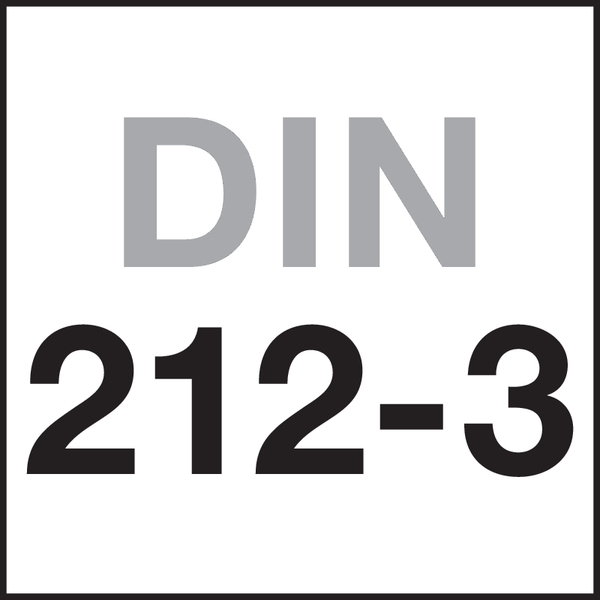 Norm: DIN 212-3