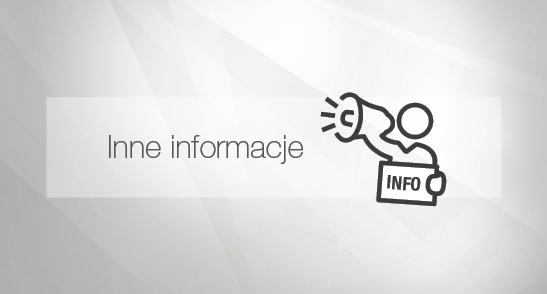 Pozostałe informacje Informacja